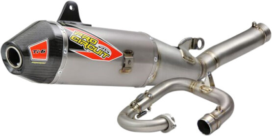 Ti-6 Titanium Full Exhaust w/ Carbon Fiber Cap