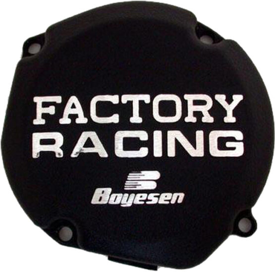 Boyesen Spectra Factory Ignition Cover Black Fits 96-08 Suzuki RM250
