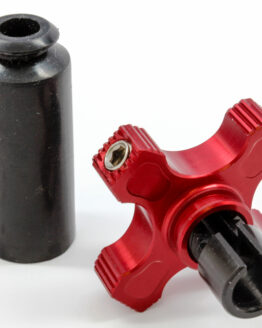 Works Elite Perch Thumbwheel Red Offroad Hand Lever Accessory