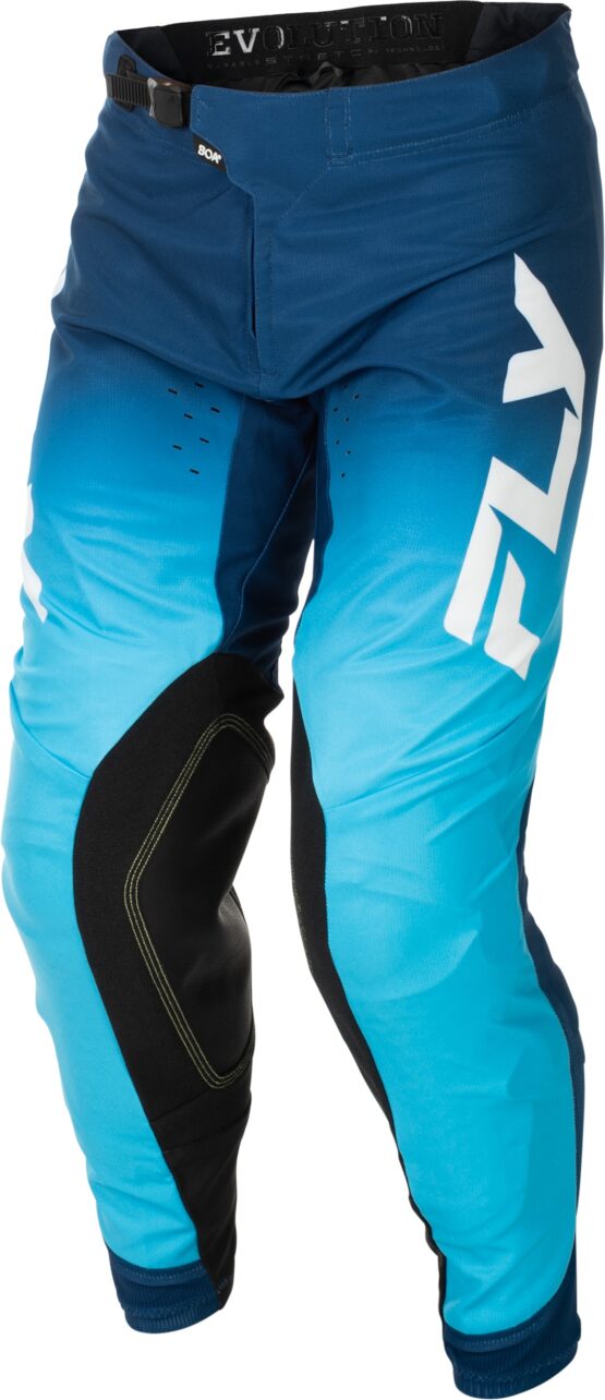 Fly Racing Evolution DST Pants Blue/White Size 34 - Image 4
