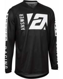 Answer Syncron Merge Jersey Black/White - 2XL