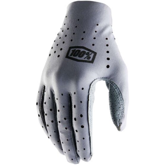 100% Women's Sling Bike Gloves - Grey, Size WLG - Image 2