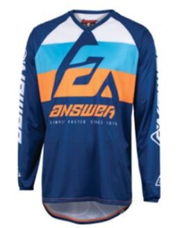 23 Syncron CC Jersey Blue/Orange/Black Youth - XL