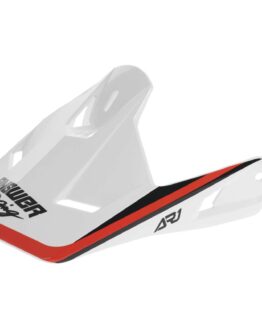 AR1 Vivid Visor Red/Fluorescent Red - Youth