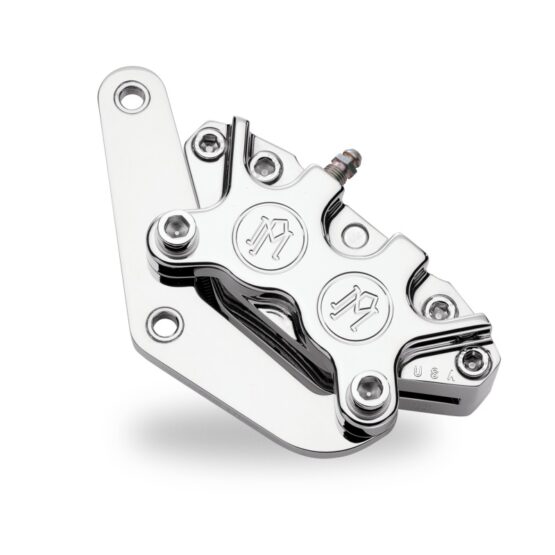 Performance Machine Front Single Brake Caliper Chrome