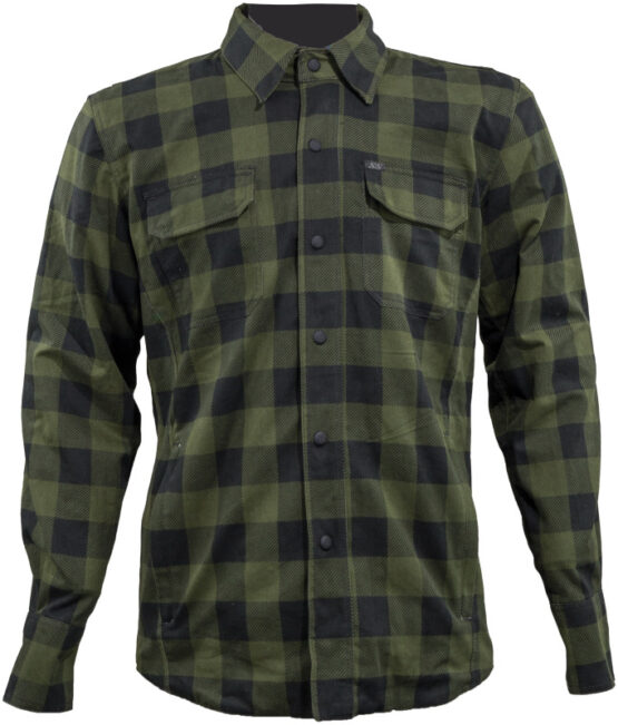 Speed and Strength True Grit Armored Motoshirt Olive/Black 3XL