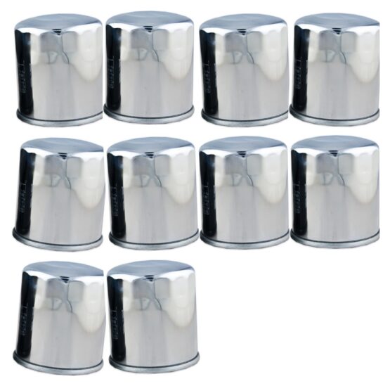 HF303C Oil Filter - Chrome - 10 Pack