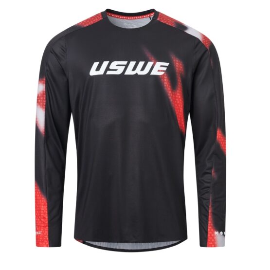 USWE Kalk Off-Road Jersey Flame Red - Small
