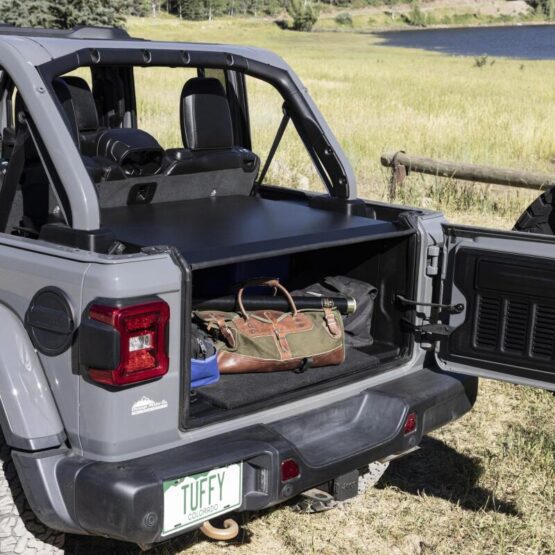 Tuffy Deluxe Cargo Enclosure for Jeep Wrangler JL 4-Door w/ Subwoofer - Image 5
