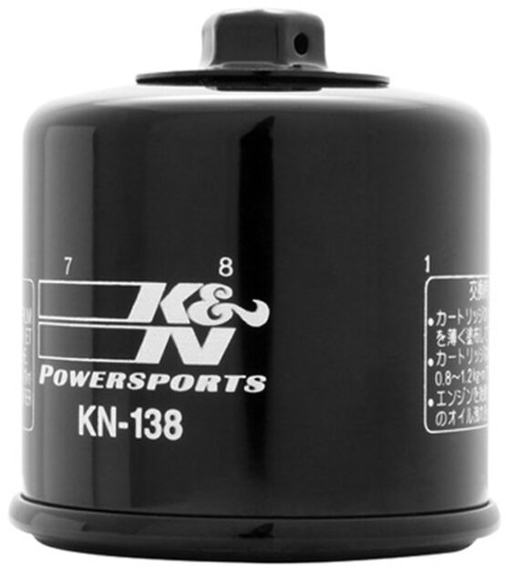 Black Oil Filter - Spin On - Image 2