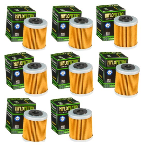 HF651 Oil Filter - 8 Pack