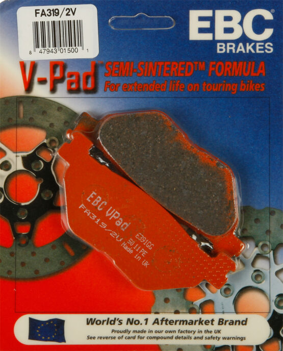 V Series Rear Brake Pads