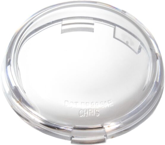 Clear 2" Bullet Style Turn Signal Lenses - Pair - Image 2