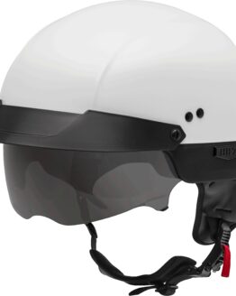 GMAX HH-75 Half Helmet White XS