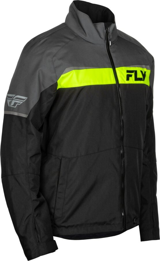 Fly Racing Aurora Snow Jacket Grey/Black 2X