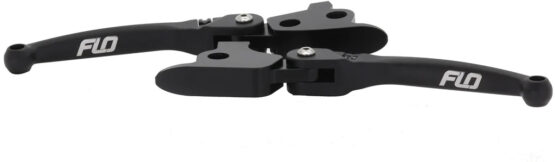 FLO Motorsports MX Style Adjustable Lever Set Black For 21-23 Harley FLH/FLT