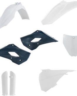 Full Plastic Kit - White/Dark Blue Original 2016