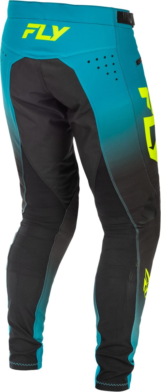 Fly Racing Youth Rayce Bicycle Pants Teal/Black/Lime 24 - Image 4