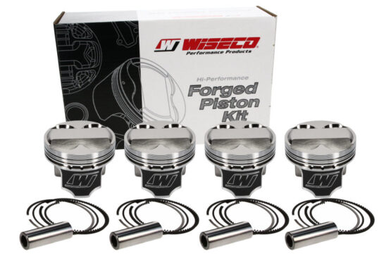 Wiseco 82.0mm Piston Kit +5cc Dome Strutted Fits Honda B16A - Image 5