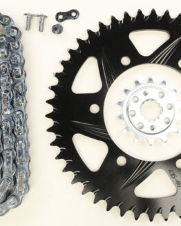 V3 Chain & Sprocket Kit Black SX Chain 520 14/46 Hardcoat Aluminum
