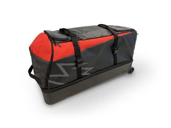 USWE Buddy Athlete Gear Trolley Bag 150L Black/Red - Image 6