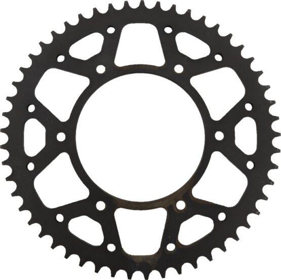Supersprox Steel Rear Sprocket 53T Black Fits Honda - Image 2
