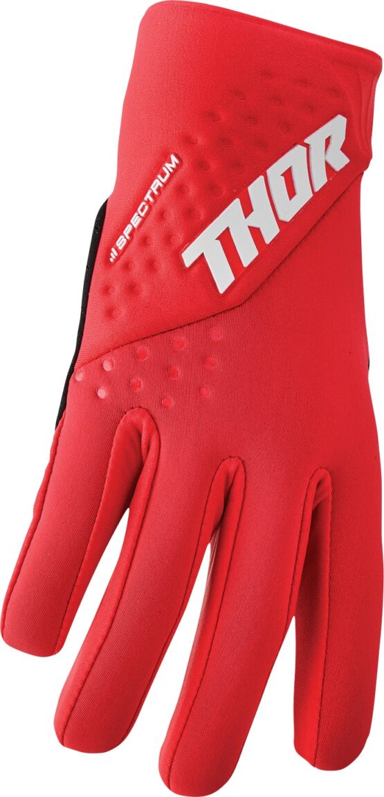 THOR Spectrum Cold Weather Gloves Men's L Red/White - Image 3
