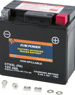 Factory Activated Sealed Battery