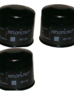 HF134 Oil Filter - Black - 3 Pack