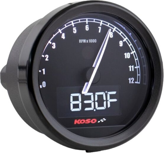 KOSO TNT-05R D60 Multifunction Tachometer and Gauge