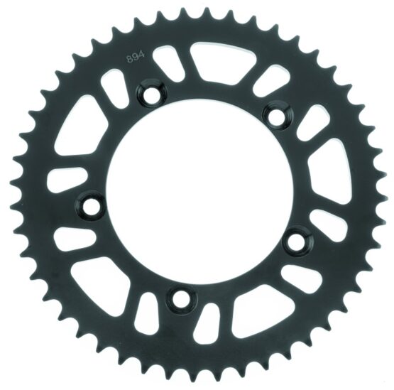 Rear Steel Sprocket 420 48T Black by BikeMaster