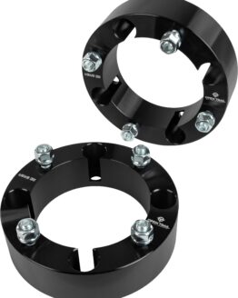Open Trail Wheel Spacer 2in 4/156 Stud 12mm x 1.5mm Black Pair