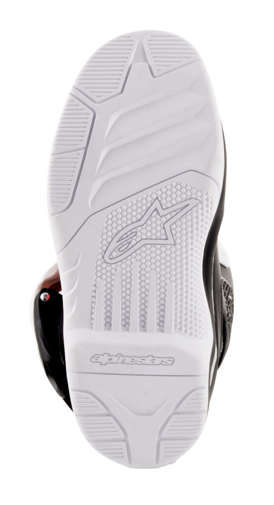 Tech 3S Kids MX Boots Black/White/Red Size T10 - Image 6