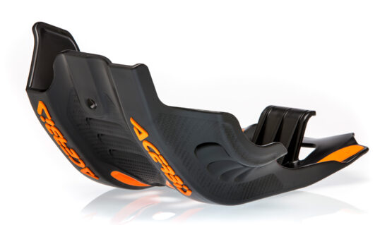 Acerbis Black Skid Plate Plastic Fits 17-18 KTM 500EXCF