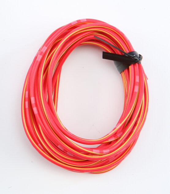 13' Color Match Electrical Wire - Red / Yellow 14A/12V 20AWG - Image 2
