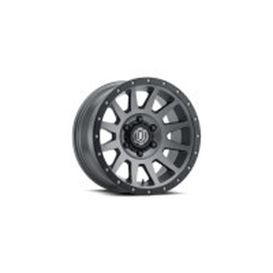 ICON Compression 17x8.5 Titanium Wheel 5x5 -6mm Offset