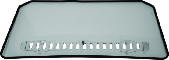 QuadBoss Full Vented Windshield Clear Fits 16-21 Polaris General 1000 - Image 2