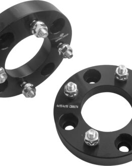 Open Trail 1in Wheel Spacer Adapter 4/115 to 4/110 Black ATV/UTV