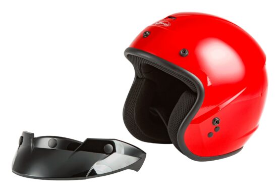 GMAX OF-2 Open-Face Helmet Red XL - Image 4