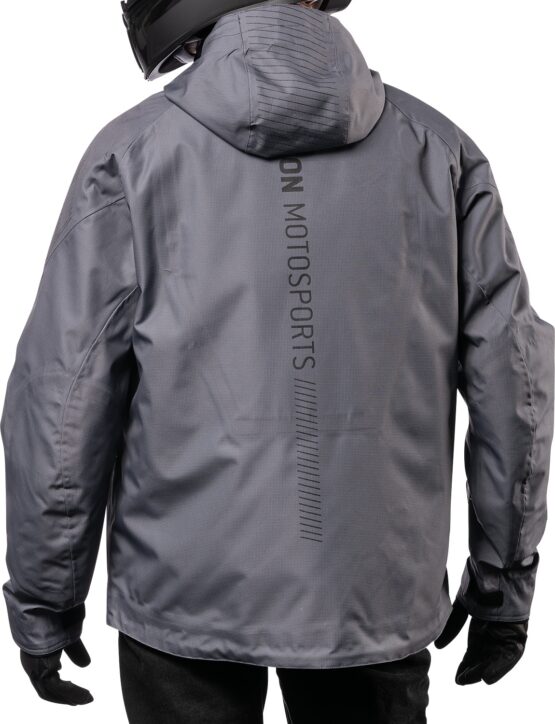 ICON PDX3 Jacket Men's Gray L - Image 4