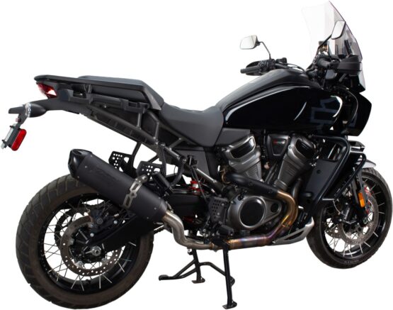 Two Brothers Racing Pan America Slip-On Exhaust Black - Image 2