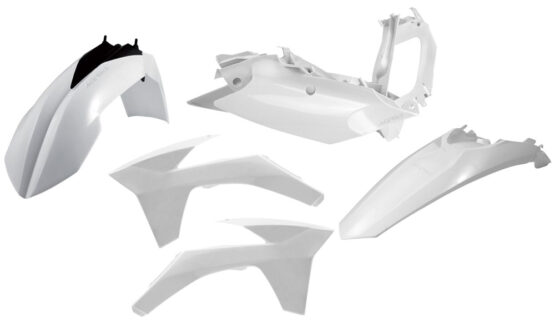 Acerbis White Plastic Kit 5-Piece 2205470002