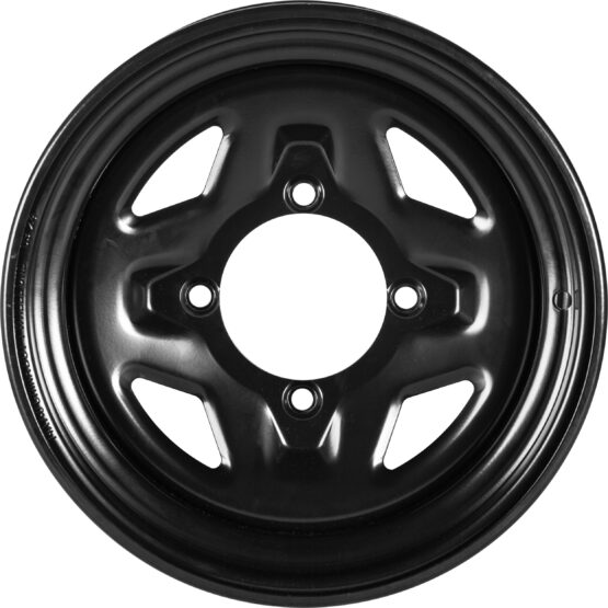 Sedona Steel Wheel 14x7 4/137 4+3 Black 14mm ATV/UTV