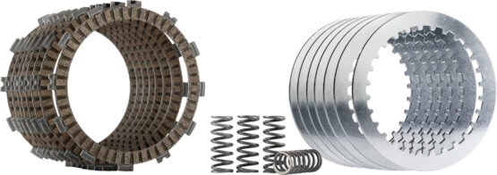 Complete Clutch Plate Kit - Fibers & Spring w/ Steels