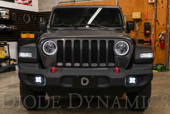 SS3 Type MS LED Fog Light Kit Pro - Yellow SAE Fog by Diode Dynamics - Image 2
