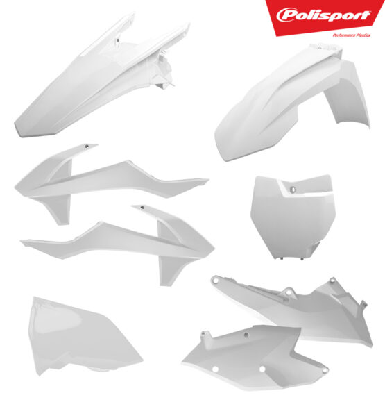 White Complete Plastic Kit