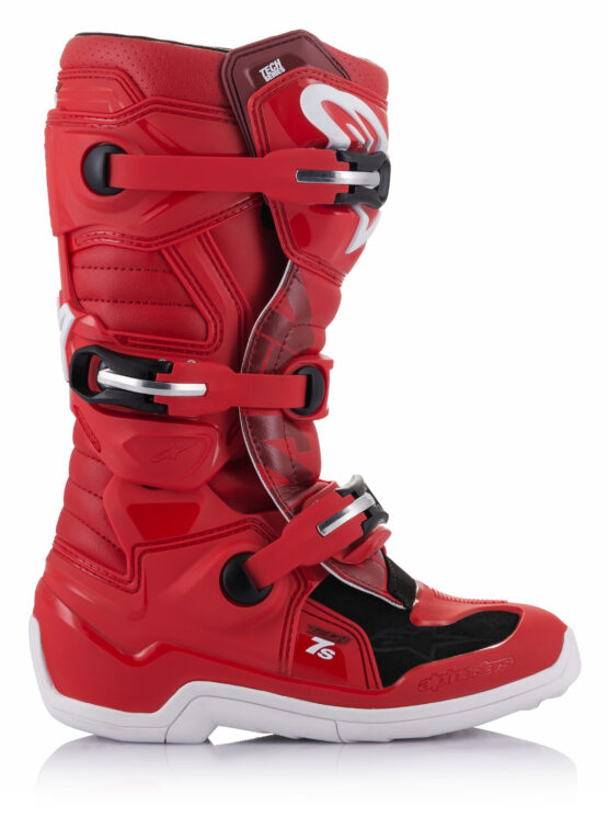 Alpinestars Tech 7S Youth MX Boots Red US 6 / EU 39 - Image 2