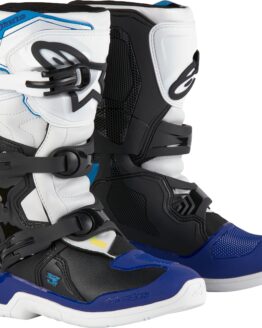 Alpinestars Youth Tech 3S Boots White Black Blue US 5