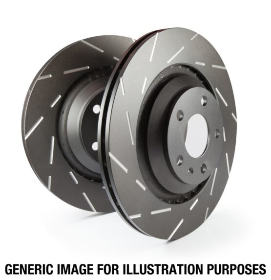 USR Slotted Rear Rotors - Image 2