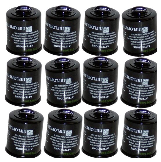 HF183 Oil Filter - Black - 12 Pack